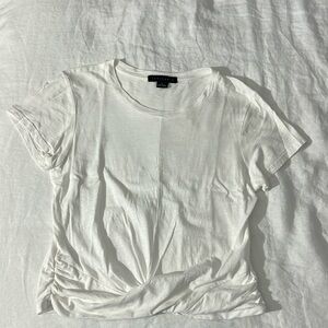 Sanctuary White T-shirt Wrap Front